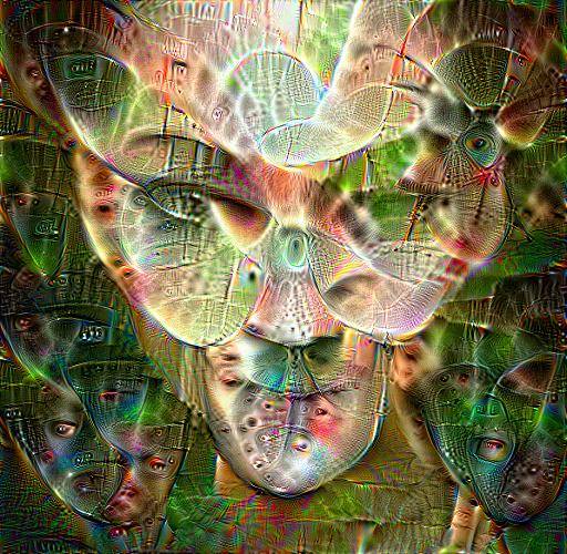 Нейронная сеть Deep Dream. Картины нейросети. Генеративная Графика.